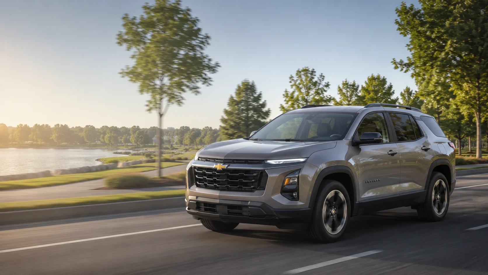 2026 Chevrolet Equinox in three-quarter front view