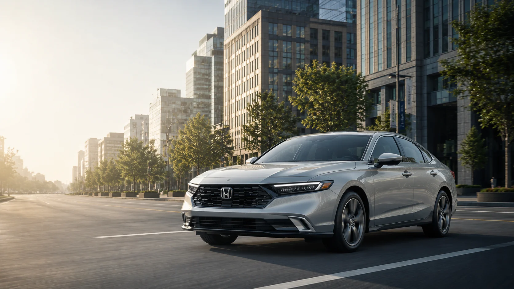 2026 Honda Accord sedan in three-quarter front view