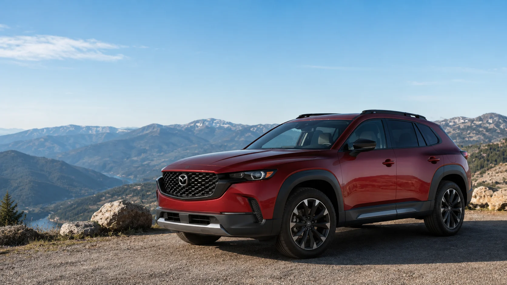 2026 Mazda CX-50 Turbo Premium Plus front three-quarter view